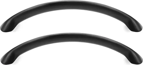 Ручки для ванны Vinsent Veron VH0015BL черный матовый дугообразные фото 1