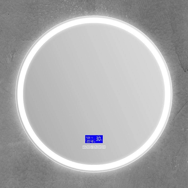 Зеркало BelBagno Rng 80x80 SPC-RNG-800-LED-TCH-RAD с подсветкой фото 8