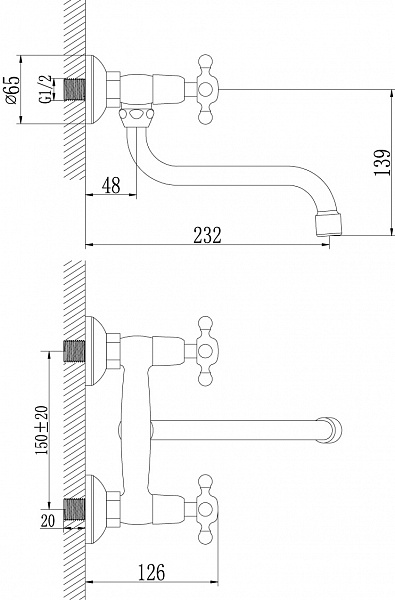 Смеситель Lemark Standard LM2111C для кухонной мойки фото 3