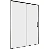 Душевая дверь Aquanet Pleasure Evo AE65-N130-BT 130 профиль черный прозрачное стекло фото 1