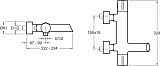 Термостат Jacob Delafon Toobi E8992-CP для ванны с душем фото 5