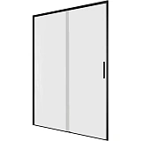 Душевая дверь Aquanet Pleasure Evo AE65-N130-BT 130 профиль черный прозрачное стекло фото 2