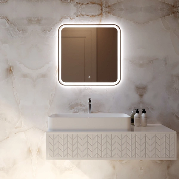 Зеркало Mixline Стив-Лайт 68,50x70 4630104806961 с подсветкой фото 5