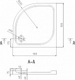 Поддон для душа Акватек PODDONMLR50 фото 4