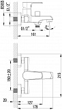Смеситель Lemark Plus Factor LM1612C для ванны с душем фото 3