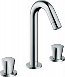 Смеситель Hansgrohe Logis 71133000 для раковины с донным клапаном фото 1