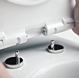 Крышка сиденье Esbano Azalea ZAESUPAZALCLAVW0660 с микролифтом быстросъемное фото 2