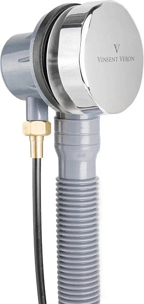 Слив-перелив Vinsent Veron V150.520 полуавтомат хром фото 2