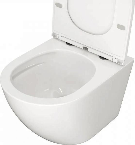 Унитаз Paomo Milana Vortex PO-40110 подвесной безободковый с микролифтом фото 6