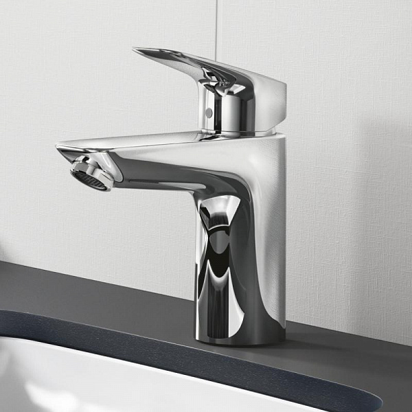 Смеситель Hansgrohe Talis E LowFlow 71705000 для раковины с донным клапаном фото 2