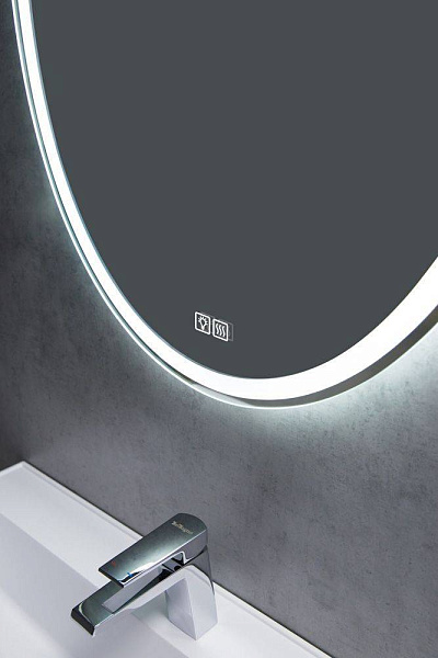 Зеркало BelBagno Vst 75x90 SPC-VST-750-900-LED-TCH-WARM с подсветкой фото 4