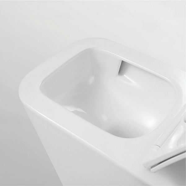 Унитаз подвесной Iberica Blanca Toledo IB.TLM.234.1B1 безоободковый с микролифтом фото 7