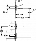 Смеситель Grohe Eurocube Joy 19997000 для раковины фото 2