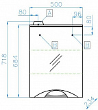 Мебель для ванной Style Line Жасмин-2 50 подвесная фото 10