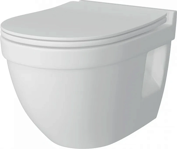 Унитаз Paomo Nancy Pro PO-40806 подвесной безободковый с микролифтом фото 7