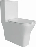 Унитаз-компакт Teymi Eva Pro W00138 напольный безободковый с микролифтом фото 7