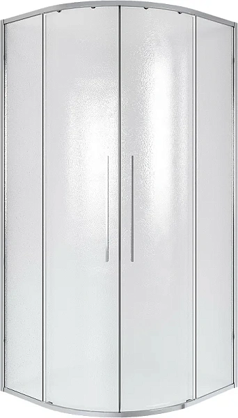 Душевой уголок Niagara Nova 80x195x80 NG-3625-34 профиль хром стекло шиншилла фото 1
