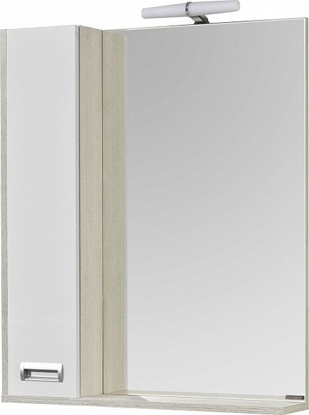 Зеркало Акватон Бекка PRO 70x85 см 1A214702BAC20 левое с подсветкой фото 1