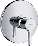 Смеситель Hansgrohe Metris S 31665000 для душа с внутренней частью фото 1