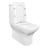 Унитаз-компакт Azario Fresco AZ-8302 напольный безободковый с сиденьем микролифт фото 3