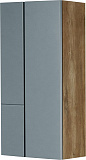 Шкаф Акватон Мишель 43 см бирюзовый / тёмное дерево 1A243903MIX30 фото 1