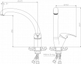 Смеситель Rossinka Y Y35-23U для кухонной мойки фото 2