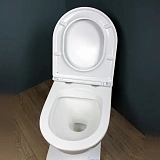 Унитаз Paomo Milana S PO-40102 подвесной безободковый с микролифтом фото 9