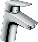 Смеситель Hansgrohe Logis 71075000 для раковины с донным клапаном фото 1