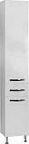 Шкаф-пенал Акватон Ария 34x190 см белый 1A124303AA010 фото 1