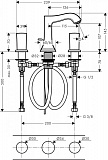 Смеситель Hansgrohe Metropol Classic 31304090 для раковины с донным клапаном фото 4