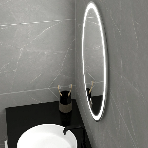 Зеркало Mixline Италия - VOICE 77x57 4630104807517 с подсветкой фото 5