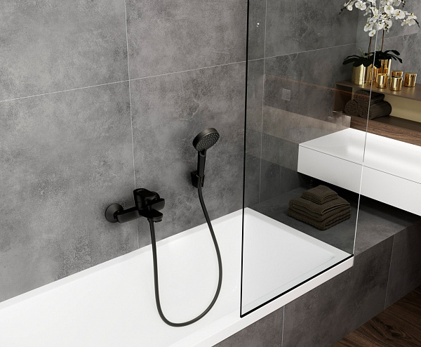 Смеситель Hansgrohe Vernis Blend 71440670 для ванны с душем фото 2