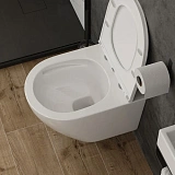 Унитаз Paomo Milana Vortex PO-40110 подвесной безободковый с микролифтом фото 3