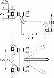 Смеситель Grohe Costa L 31187001 для кухонной мойки фото 2