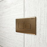 Кнопка смыва Point Афина PN44041BB бронза брашированная фото 3