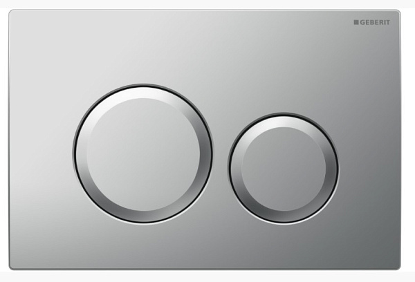 Кнопка смыва Geberit Delta 115.107.11.1 хром матовая фото 1