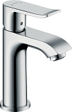 Смеситель Hansgrohe Metris 31088000 для раковины с донным клапаном фото 1