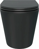 Унитаз Paomo Rita PO-40201MB подвесной безободковый с микролифтом фото 8