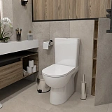 Унитаз-компакт Watersense Alina W00091 напольный безободковый с микролифтом фото 2