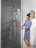 Смеситель Hansgrohe Novus Loop 71365000 для душа с внутренней частью фото 2