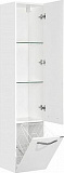 Шкаф-пенал Акватон Ария 34x162 см белый 1A134403AA010 фото 2