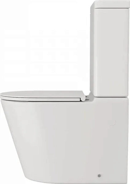 Унитаз-компакт Paomo Rita R PO-40207 напольный безободковый с микролифтом фото 1