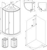 Душевая кабина Am.Pm X-Joy W88C-301-090WT фото 8