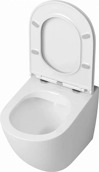 Унитаз приставной Teymi Milana HD W00094 приставной безободковый с микролифтом фото 7