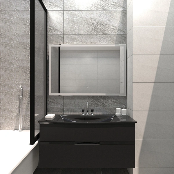 Зеркало Mixline Норма 80x120 4630104801492 с подсветкой фото 2