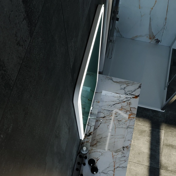 Зеркало Mixline Мальта 120x60 4660245992865 с подсветкой фото 4