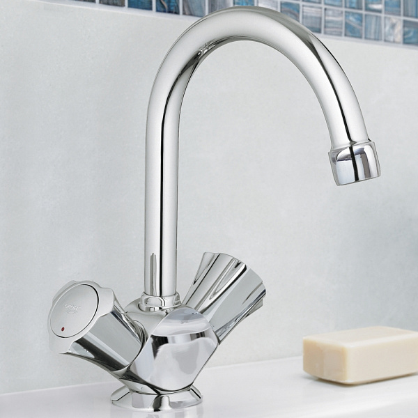 Смеситель Grohe Costa L 21375001 для раковины с донным клапаном фото 2