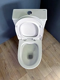 Унитаз-компакт Watersense Belinda W00136 напольный безободковый с микролифтом фото 10