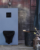 Унитаз Gustavsberg Estetic Hygienic Flush GB1183300S0030 подвесной безободковый с микролифтом фото 2