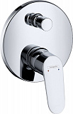 Смеситель Hansgrohe Focus 31946000 для ванны с душем с внутренней частью фото 1